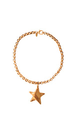 Gold Star Charm