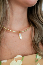 Diamond Drop Choker