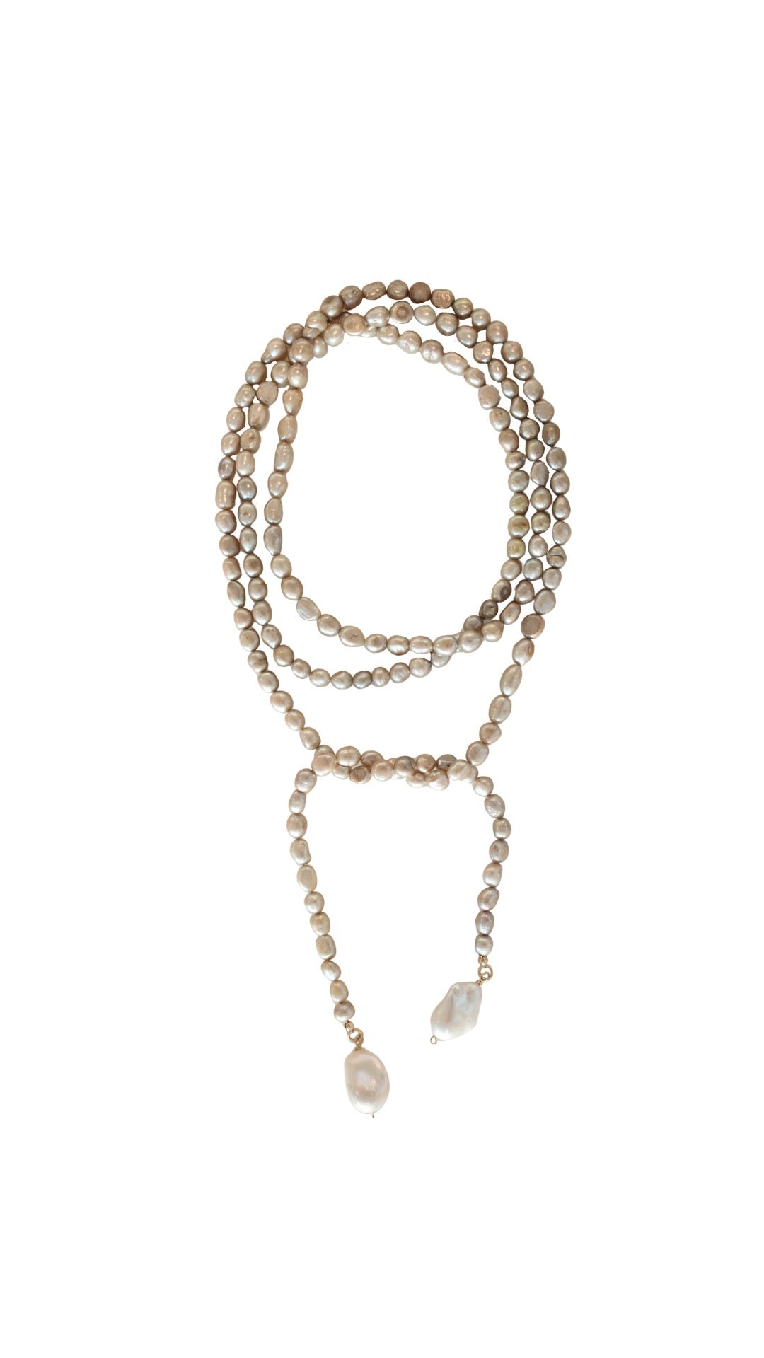 The Kelly Wrap - Silver Pearl