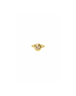 Bezel Ring- Tan