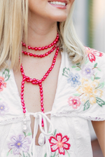 The Kelly Wrap - Red Pearl