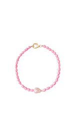 The Mini Kelly - Hot Pink Pearl