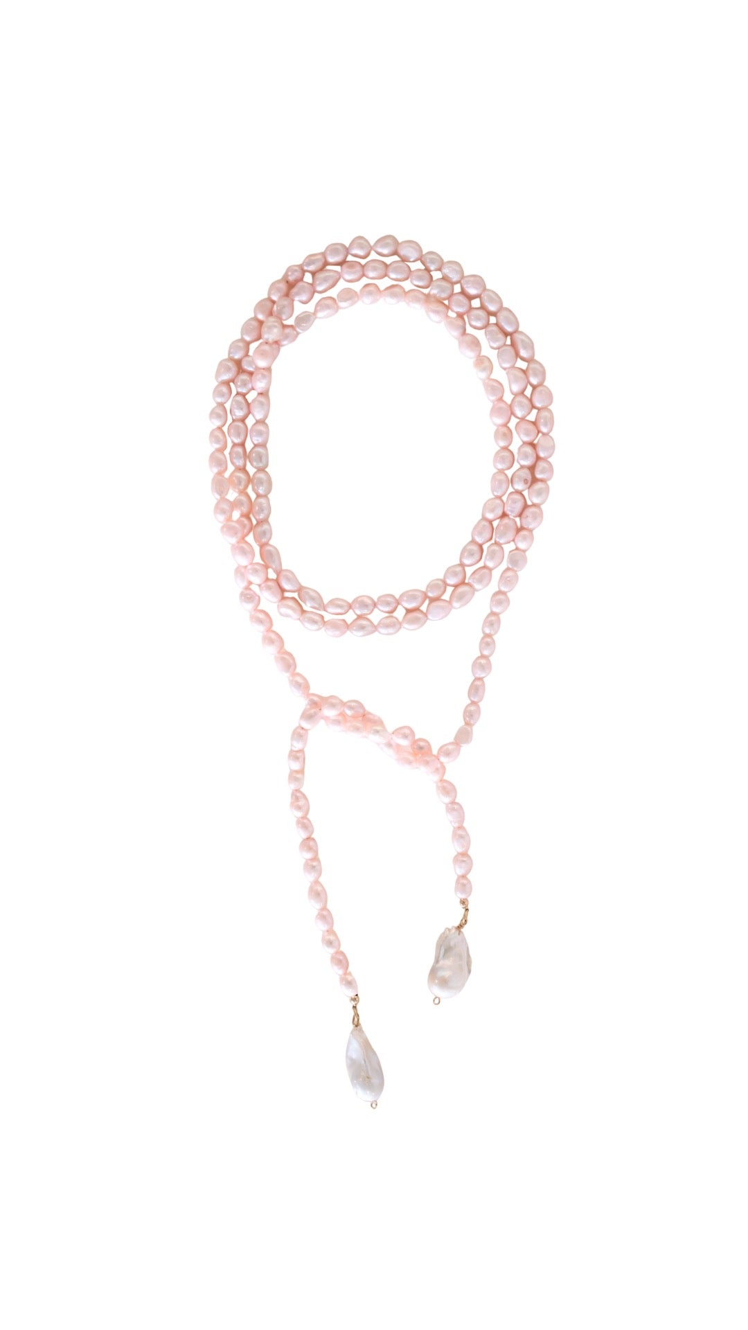 The Kelly Wrap - Light Pink Pearl