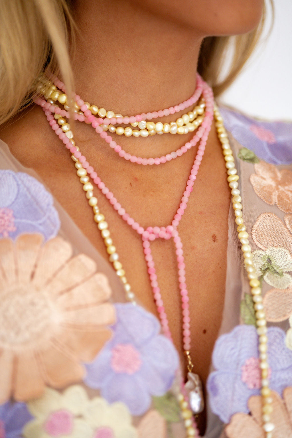 The Kelly Wrap - Pastel Pink