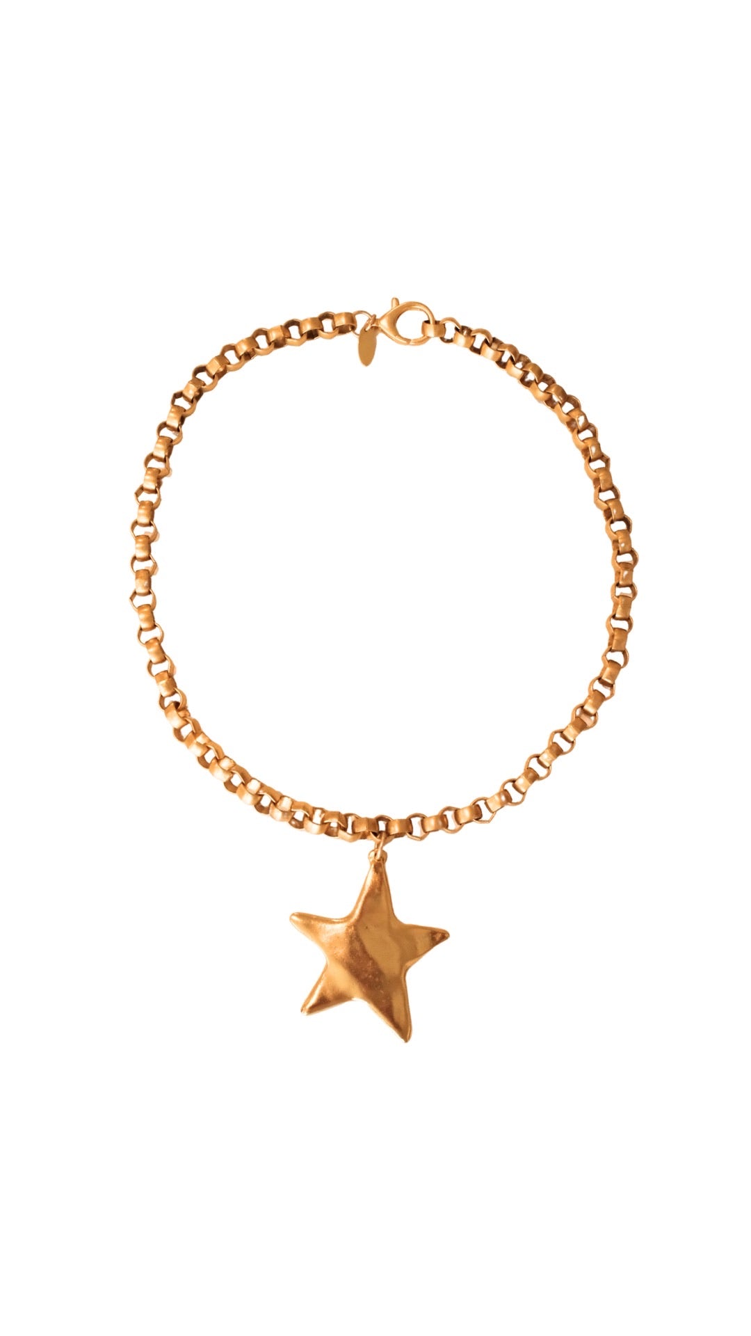 Gold Star Charm