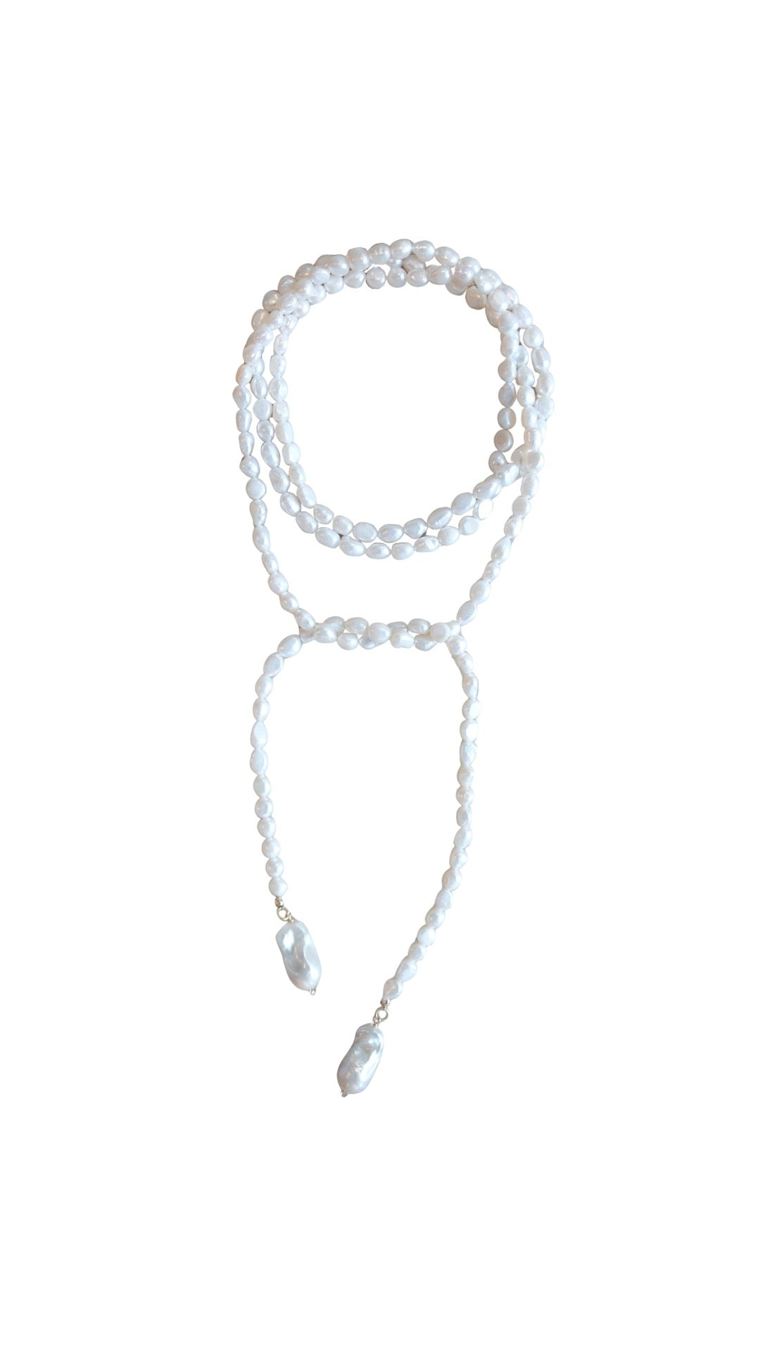 The Kelly Wrap - White Pearl