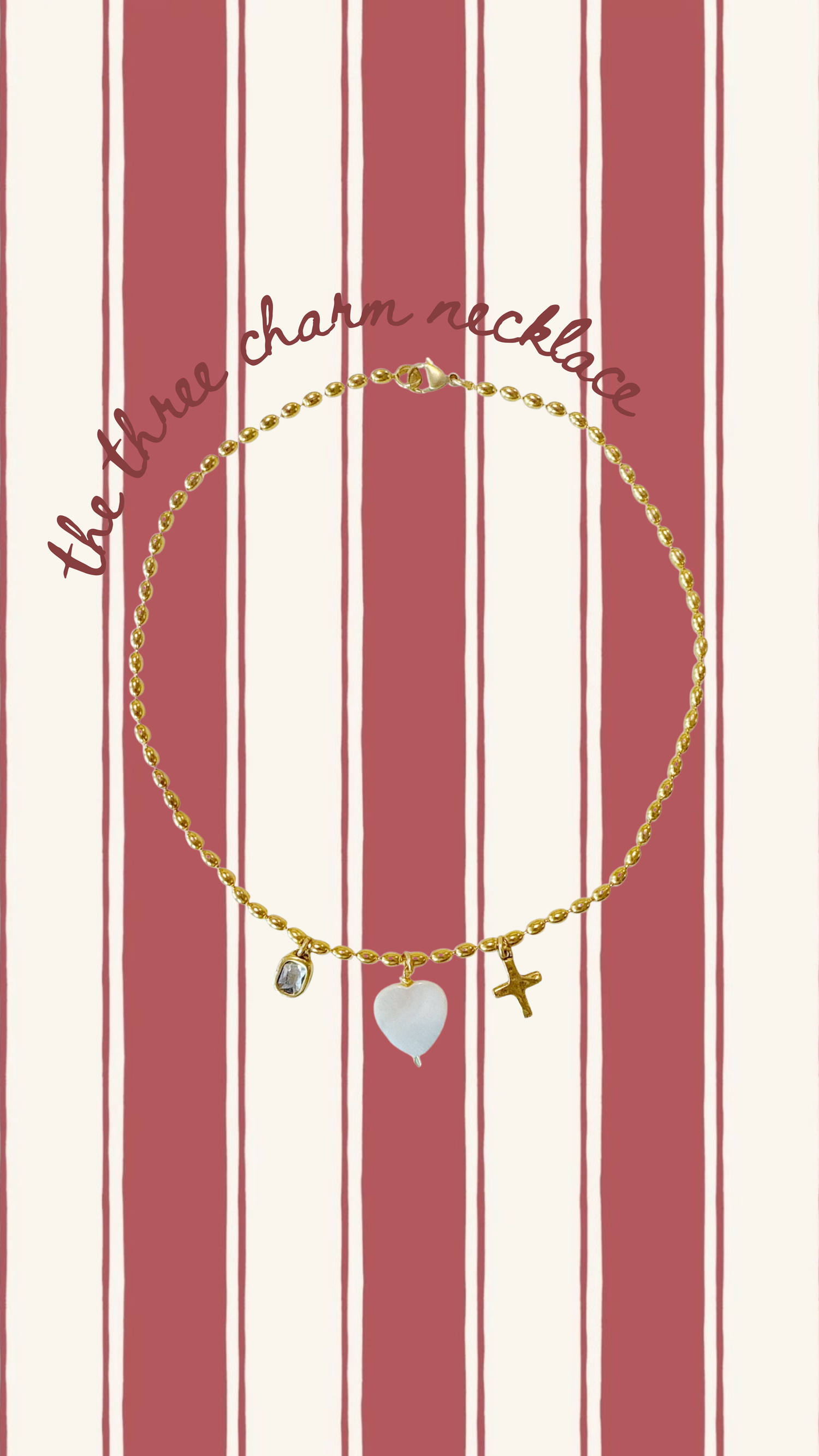 The Three Charm Necklace