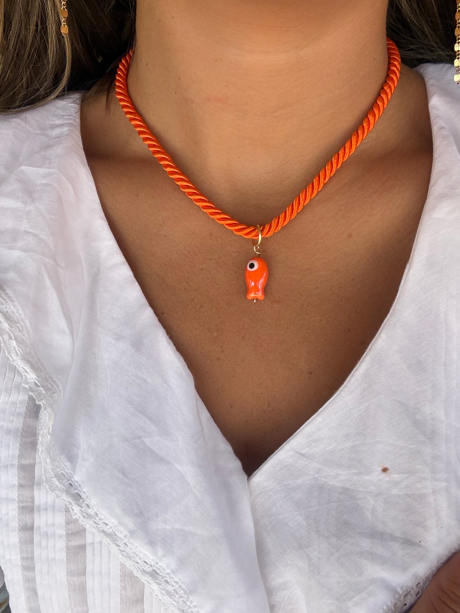 Gone Fishing - Orange