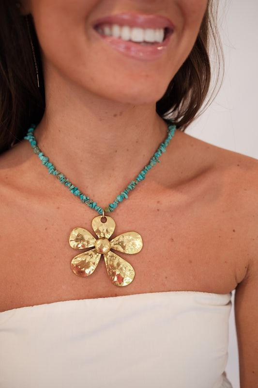 Turquoise Hibiscus