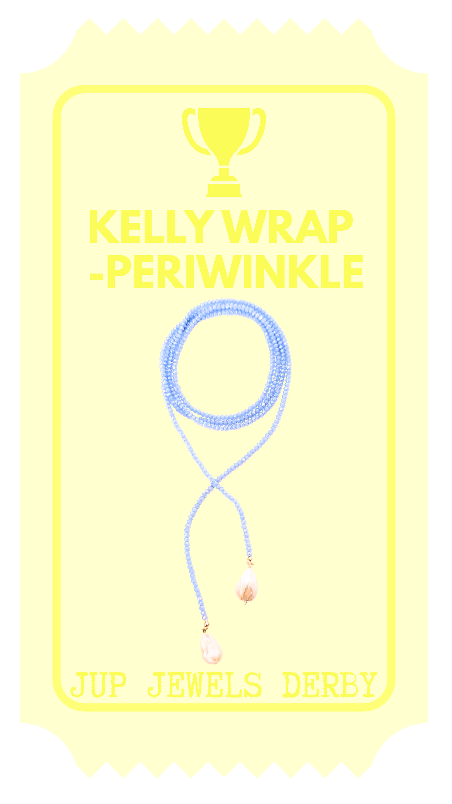 The Kelly Wrap - Periwinkle