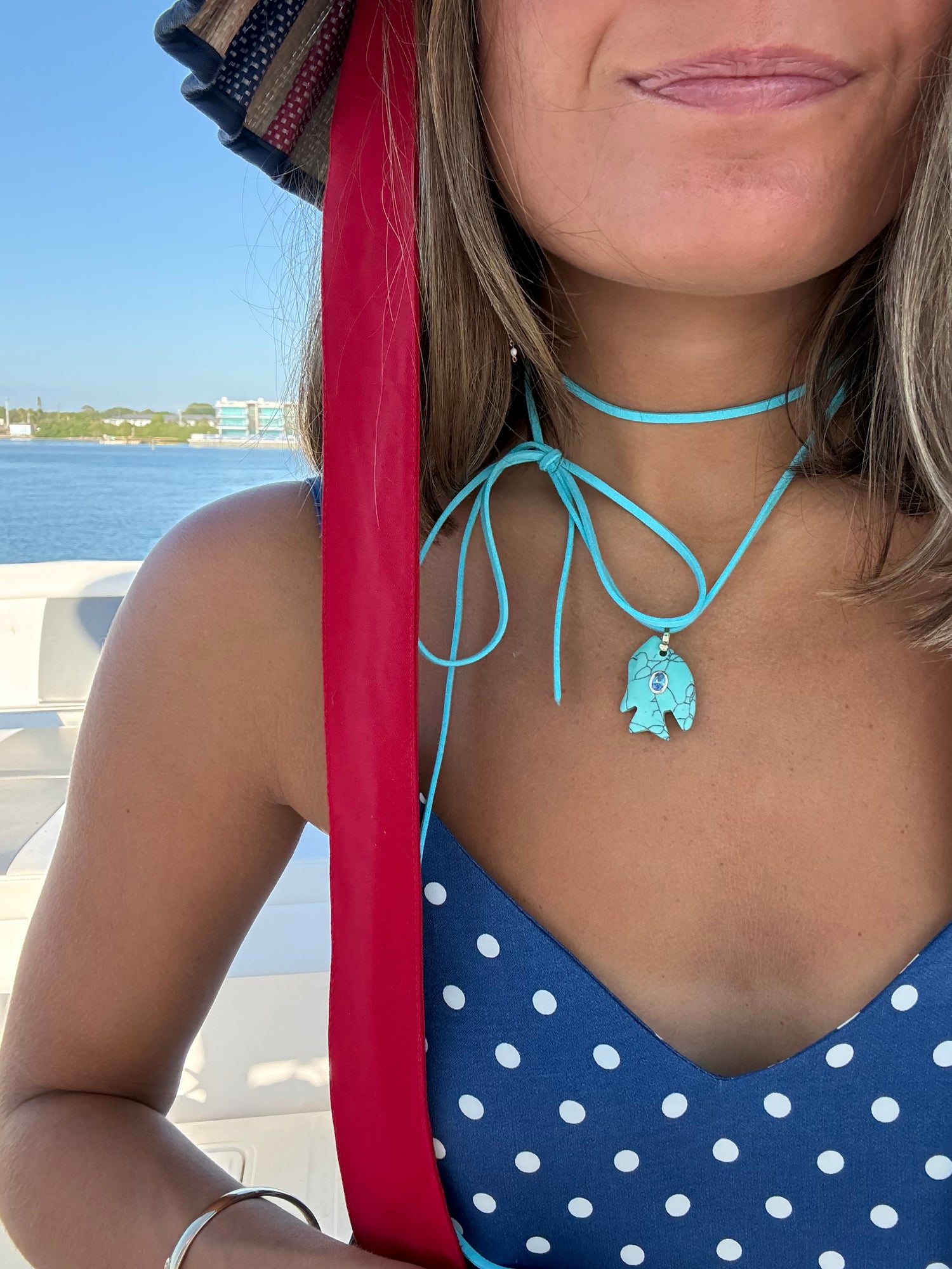 Cord Fish - Turquoise