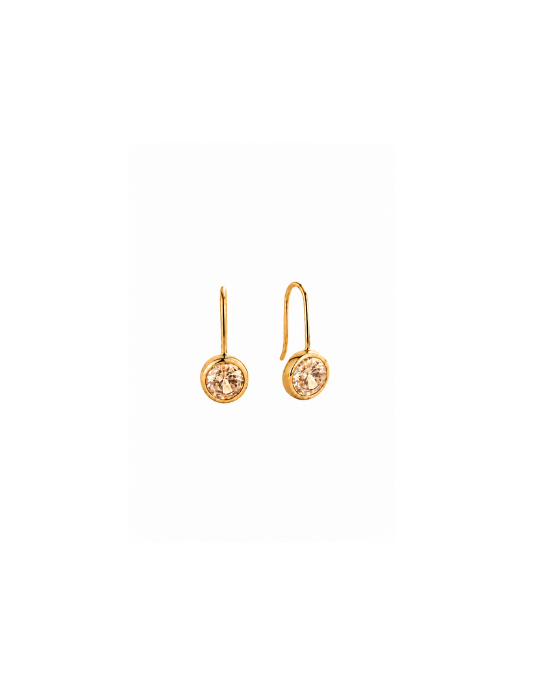 Bezel Drops- Tan
