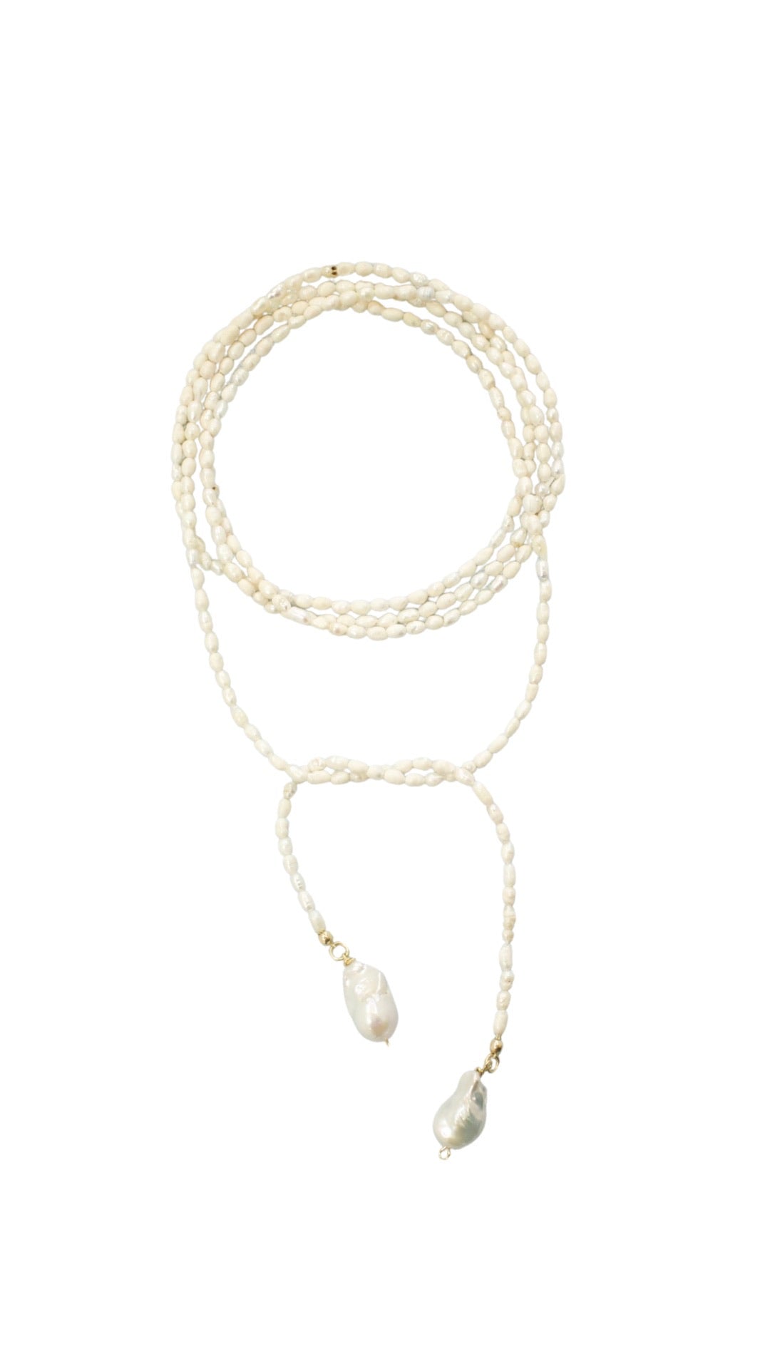 The Kelly Wrap - Snow Pearl