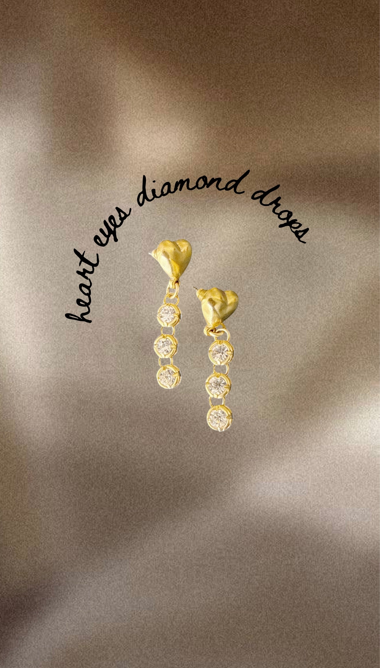 Heart Eyes Diamond Drops
