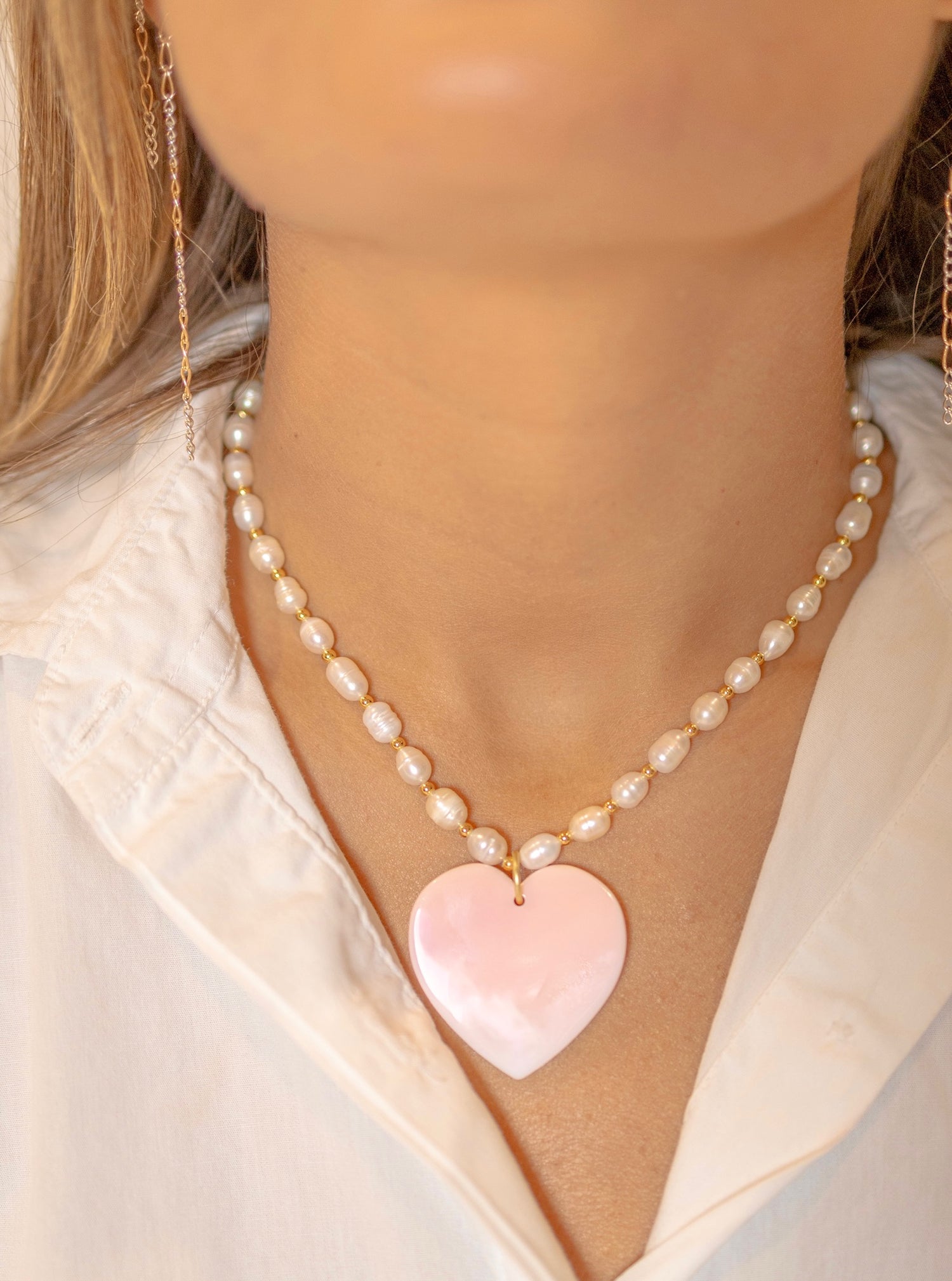 The Pink Pearl Heart