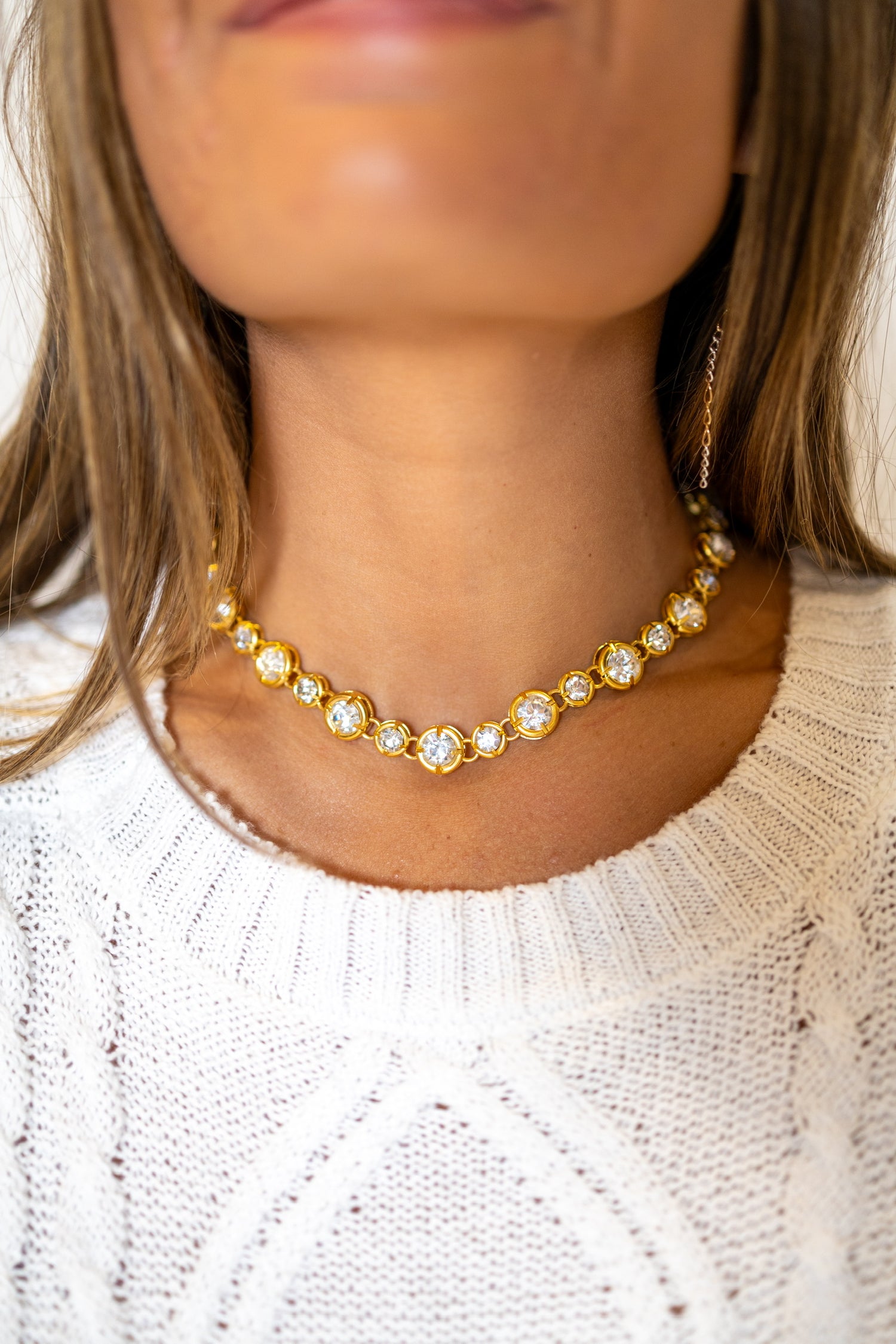 Glacier Tennis Necklace