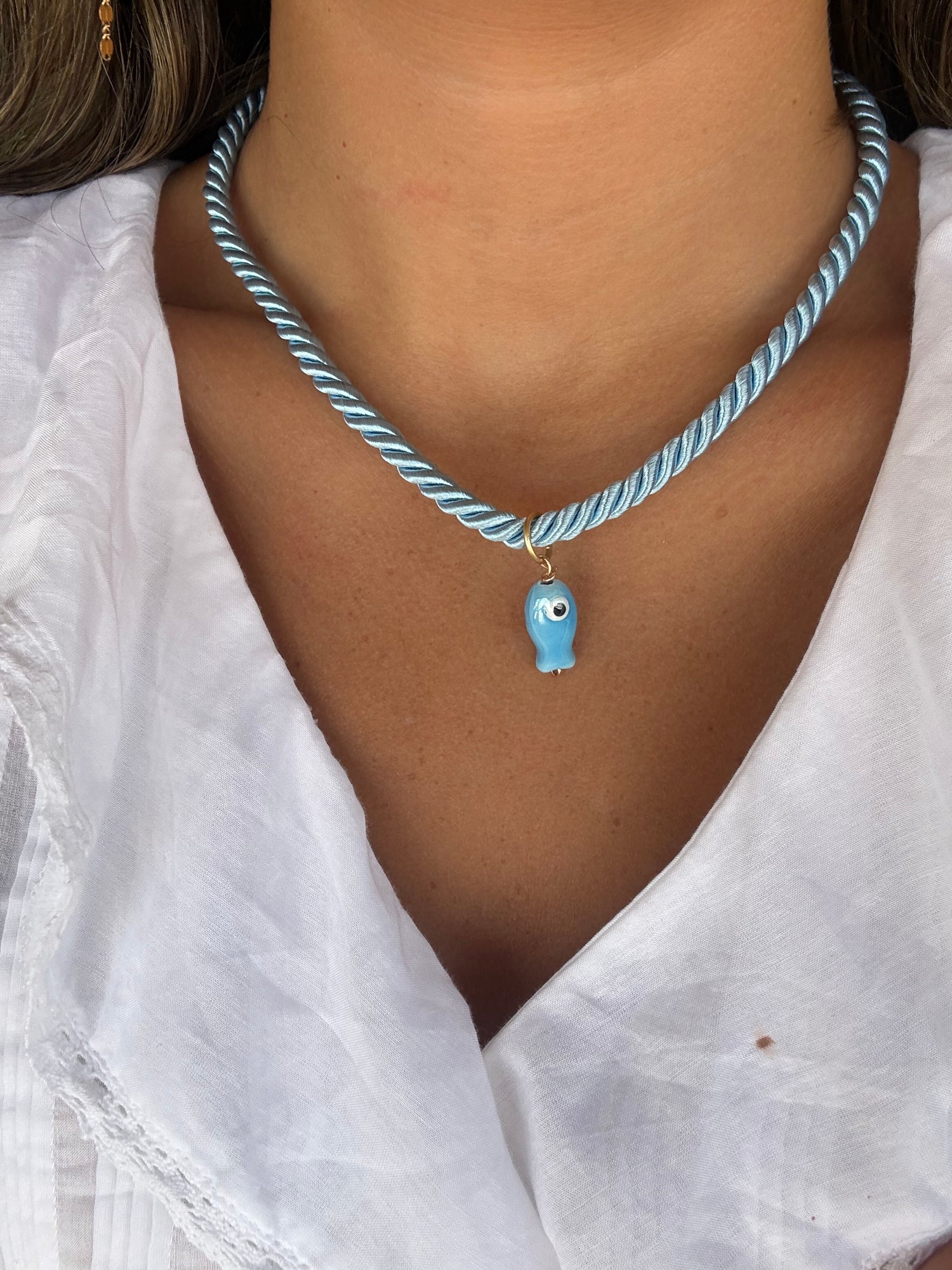 Gone Fishing - Light Blue