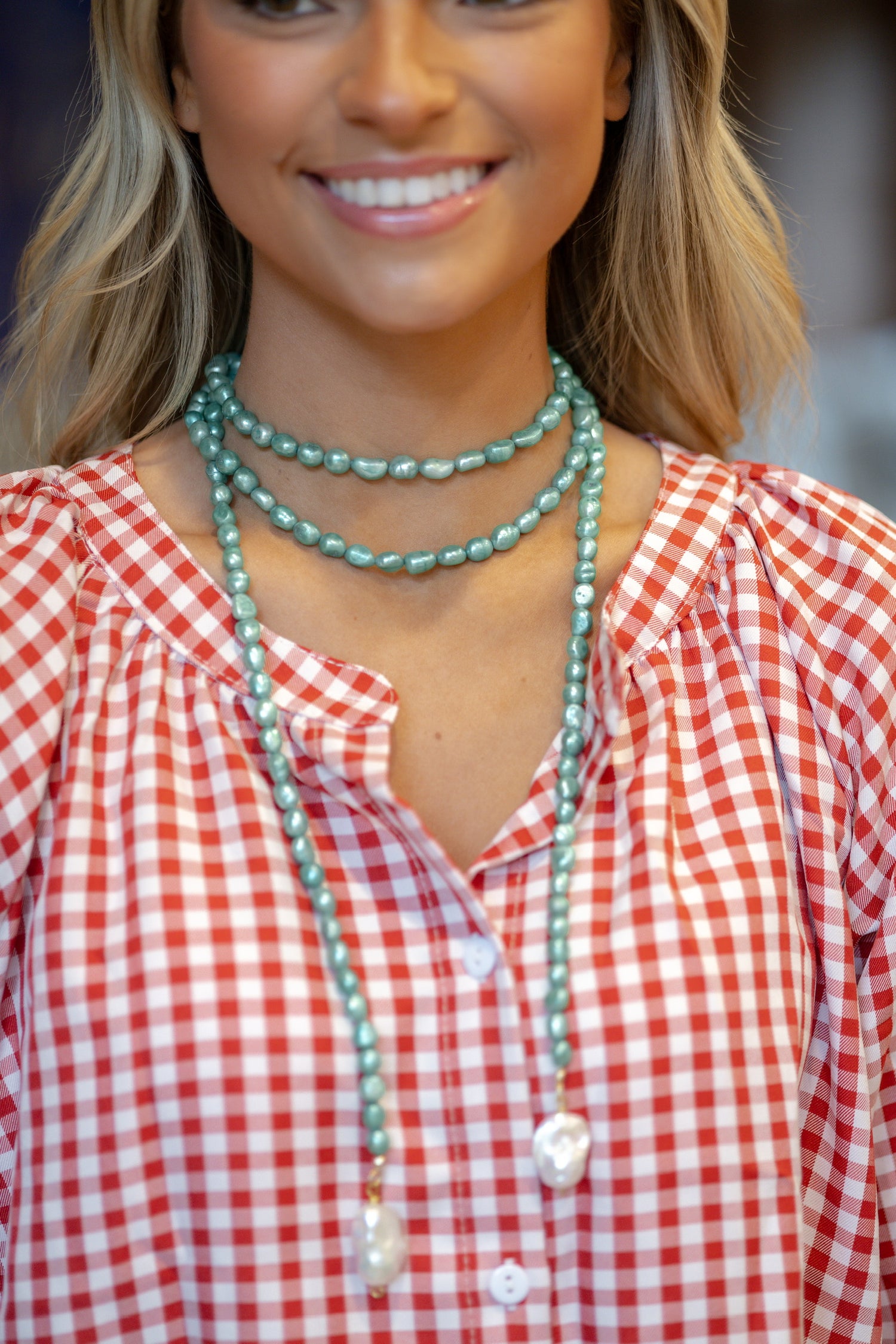 The Kelly Wrap - Mistletoe Pearl