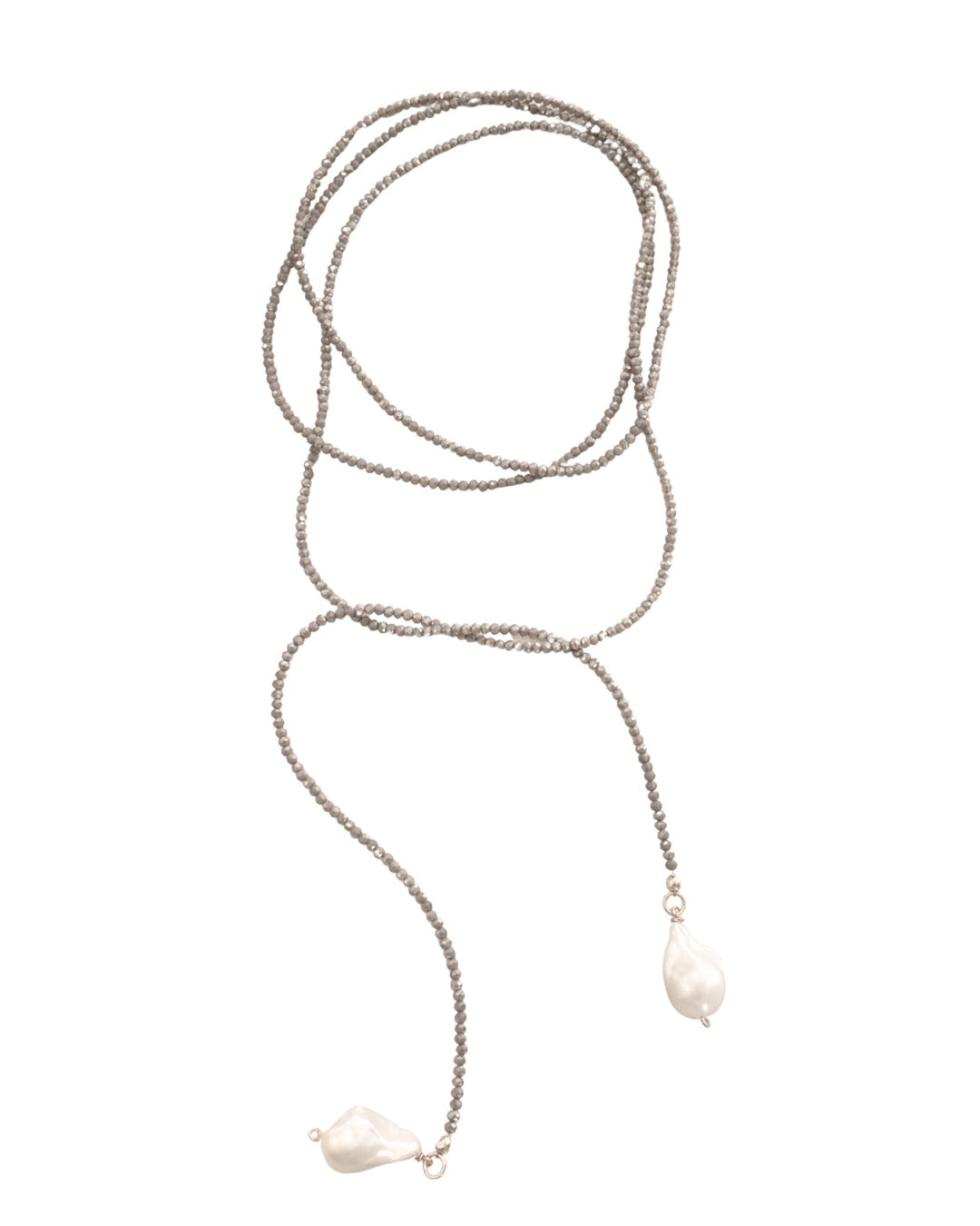 The Kelly Wrap - Silver Tinsel