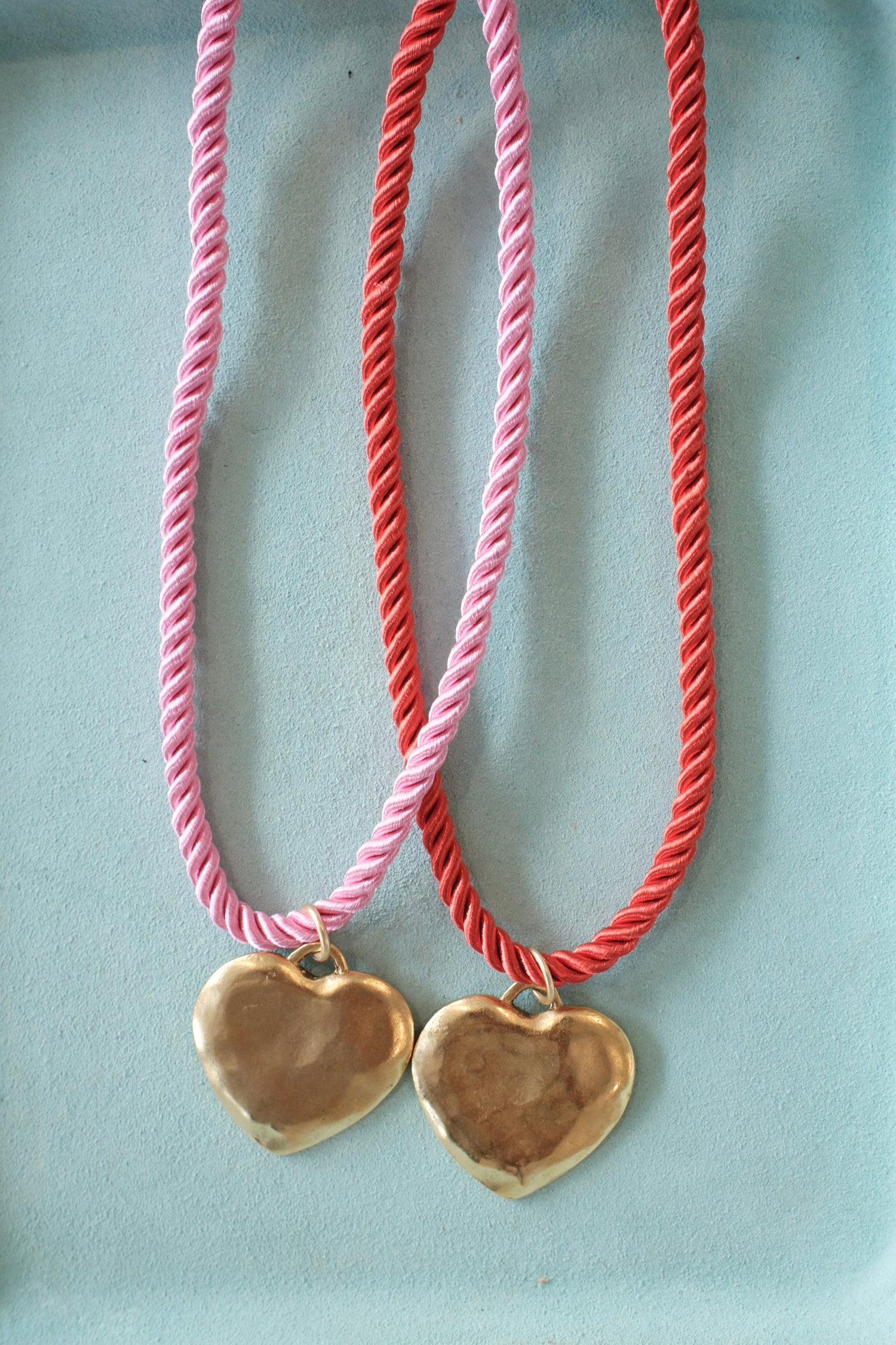BID DAY Standard Rope Heart Necklace