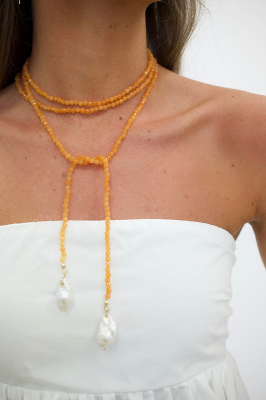 PREORDER The Kelly Wrap - Papaya