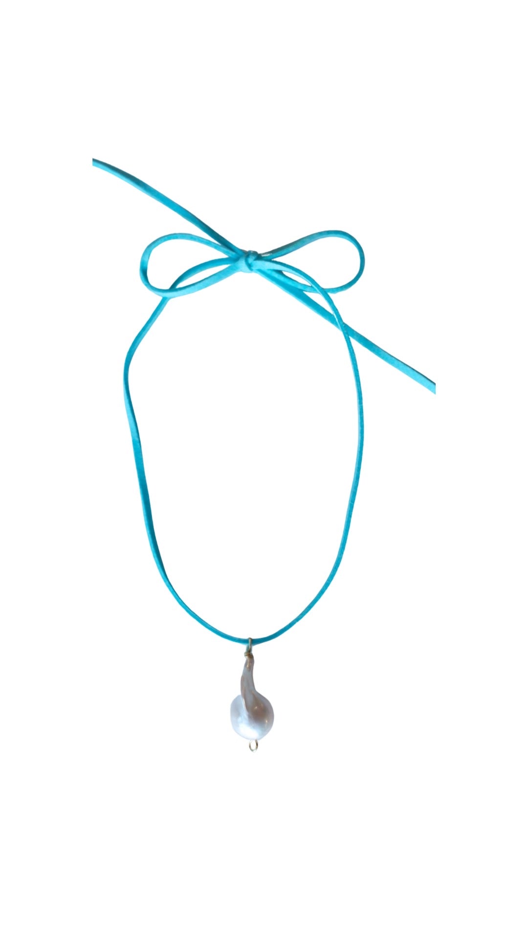 The Ross Cord Choker - Turquoise